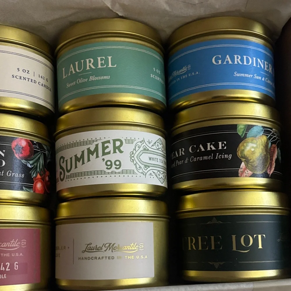 Year of Scent Memories Candle Set